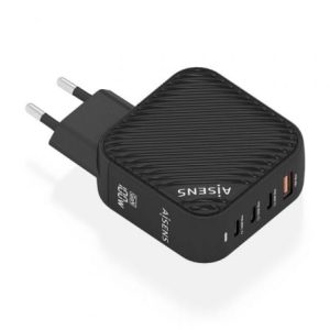 Carregador de Parede Aisens 100W GaN 4 Portas