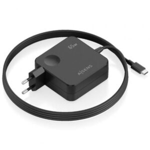 Carregador de Parede Aisens ASCH-1PD65WL80-BK 65W USB-C