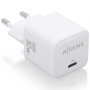 Carregador GaN Aisens ASCH-30W1P035-W 30W USB-C