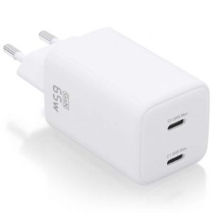 Carregador de Parede GaN Aisens ASCH-65W2P039-W 65W