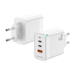 Carregador de Parede GaN Aisens ASCH-65W3P007-W 65W
