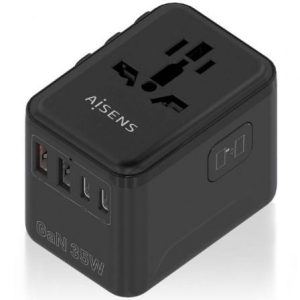 Carregador de Parede Universal Aisens ASPS-2A3C09-BK 35W