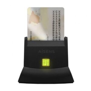 Leitor de DNI Aisens ASCR-SN05-BK USB 2.0