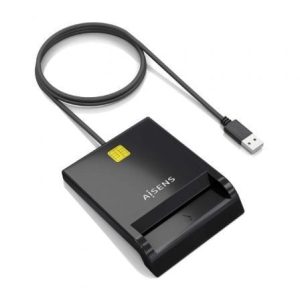 Leitor Aisens ASCR-SN06-BK USB 2.0 Preto