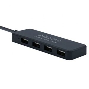 Hub USB 2.0 Aisens A104-0402 com 4 Portas