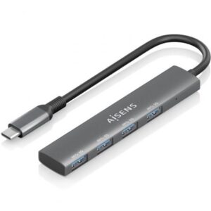 Hub USB Tipo-C Aisens A109-0943 4 Portas USB 3.0