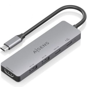 Docking USB Tipo-C Aisens ASUC-5P028-GR