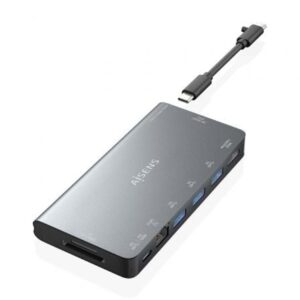 Docking USB Tipo-C Aisens ASUC-8P015-GR Cinzento