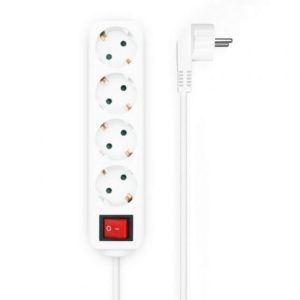 Regleta Aisens A154-0649 4 Tomadas Interruptor 1.4m