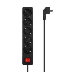 Regleta Aisens A154-0652 5 Tomadas 1.4m Preto