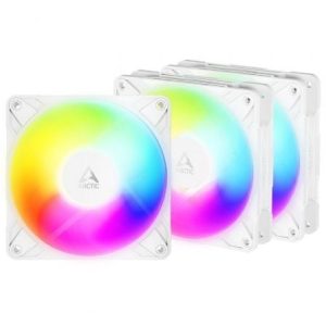 Pack 3 Ventiladores Arctic P12 Pro Reverse A-RGB 120mm