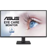 Monitor Profesional Asus VA27AQ 27"/ QHD/ Multimedia/ Negro