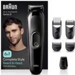 Braun MGK3410 Aparador 6 em 1 Series 3 com Bateria