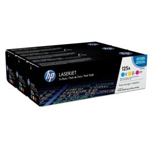 Tóner Original HP nº125A Multipack Ciano/Magenta/Amarelo