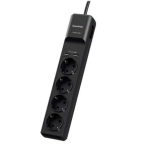Regleta CyberPower P0420SUD0-DE 4 Tomadas + 2 USB