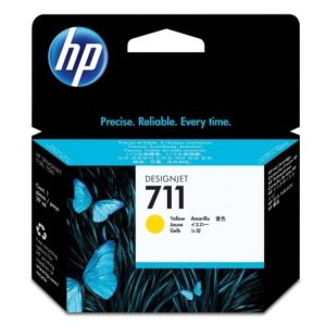 Cartucho de Tinta Original HP nº711 Amarelo 29 ml