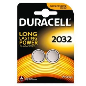 Pack de 2 Pilhas Botão Duracell DL2032 3V