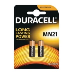 Pack de 2 Pilhas Duracell MN21 12V Alcalinas