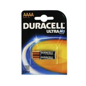 Pack 2 Pilhas AAAA Duracell Ultra MX2500 1.5V