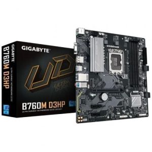 Placa-mãe Gigabyte B760M D3HP Socket 1700 Micro ATX DDR5