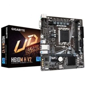Placa-mãe Gigabyte H610M H V2 Socket LGA 1700 DDR5