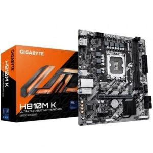 Placa-mãe Gigabyte H810M K Intel LGA 1851 DDR5 Micro ATX