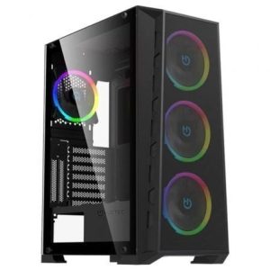 Caixa Gaming Semitorre Hiditec MH12 Metal Mesh