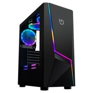 Caixa Gaming Semitorre Hiditec V20 Pro ARGB Preta