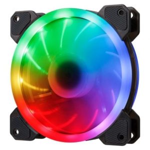 Ventilador Hiditec N5-ARGB 12cm ARGB Preto