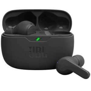 Auriculares Bluetooth JBL Wave Beam com estojo de carga