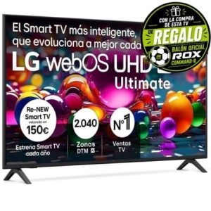 Televisor LG UHD 55" 4K Smart TV WebOS 25 Azul