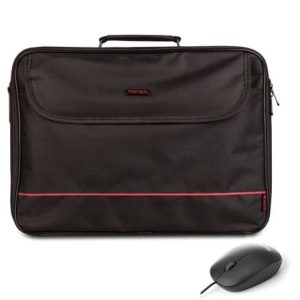 NGS Bureau Kit Bolsa para Portátil 16" + Rato Preto