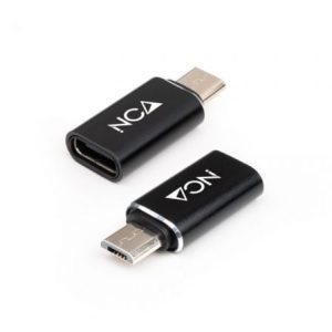 Adaptador Nanocable 10.02.0014 Micro USB-C Fêmea