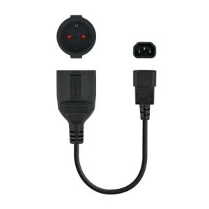 Adaptador Alimentação Nanocable 10.22.0901 C14 - CEE7 25cm