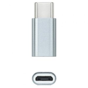 Adaptador Nanocable 10.02.0011 USB-C para Micro USB
