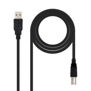 Cabo USB 2.0 Impressora Nanocable 10.01.0105-BK 4.5m