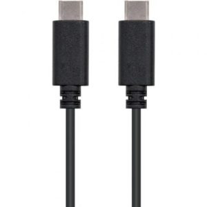 Cabo USB 2.0 Tipo-C Nanocable 10.01.2301 1m Preto