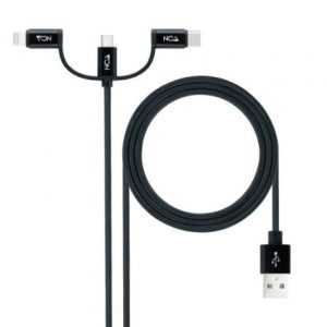 Cabo USB 2.0 Nanocable 10.01.3200 Micro-USB 1m
