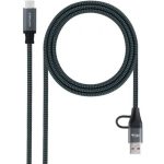 Cabo USB 3.2 Tipo-C Nanocable 10.01.4111-L150-COMB