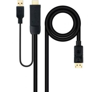 Cabo Conversor Nanocable 10.15.4352 HDMI DisplayPort 1.8m