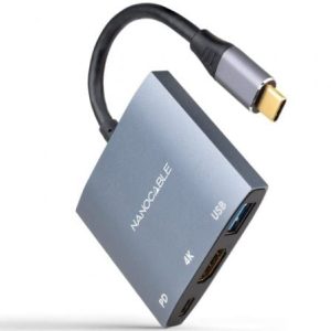 Conversor Nanocable 10.16.4306 USB-C para HDMI 4K