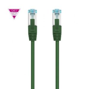 Cabo de Rede RJ45 SFTP Nanocable Cat.7 25cm Verde