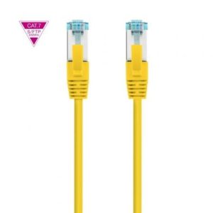 Cabo de Rede RJ45 SFTP Nanocable Cat.7 1m Amarelo