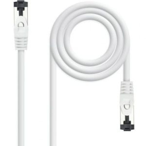 Cabo Rede RJ45 SSTP Nanocable Cat.8.1 1m Branco
