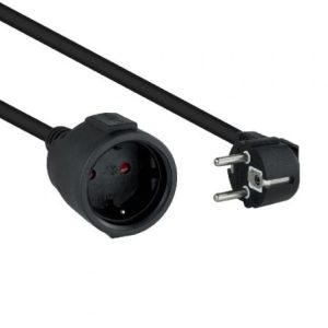 Cabo Alargador Nanocable 10.22.0602-BK Schuko 2m