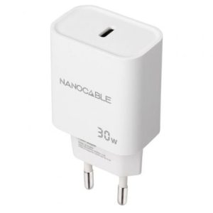 Carregador de parede Nanocable 10.10.2009 USB-C 30W