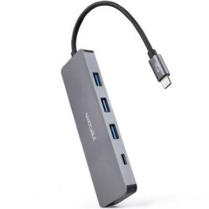 Hub USB Tipo-C Nanocable 10.16.4409 – 4 Portas