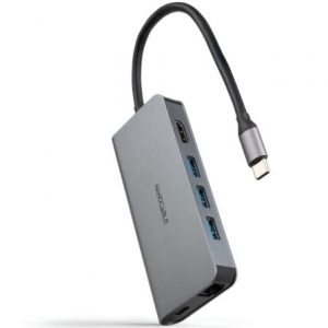 Docking Nanocable 10.16.4609 USB-C 3x USB 4K HDMI