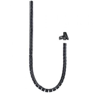 Organizador de Cabos em Espiral Nanocable 10.36.0002-BK 2m