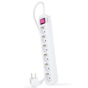Regleta Nanocable 10.37.0006 com 6 Tomadas e Interruptor